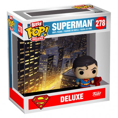 Funko Bitty Deluxe Dc Superman (cityscape) 278