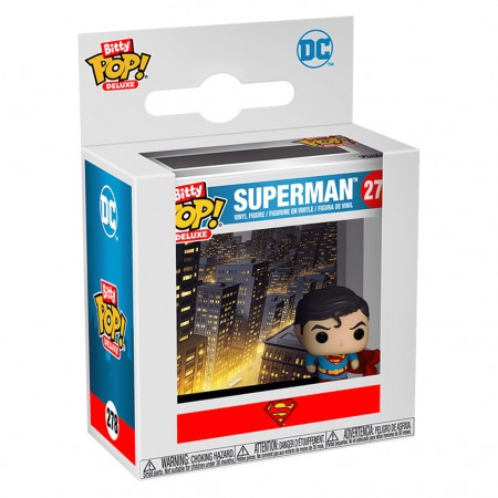 Funko Bitty Deluxe Dc Superman (cityscape) 278