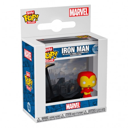 Funko Bitty Pop Deluxe Marvel Iron-man (avenger Tower) 1036