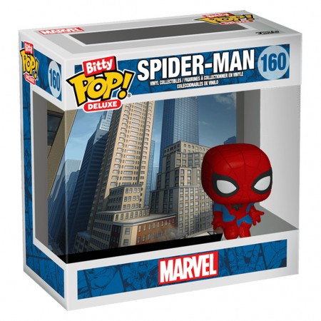 Funko Bitty Pop Deluxe Marvel Spider-man Cityscape 160