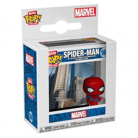 Funko Bitty Pop Deluxe Marvel Spider-man Cityscape 160