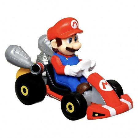 Carro Hot Wheels Super Mario Bros. Movie - Mario (1375