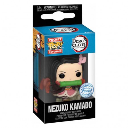 Chaveiro Funko Pop Keychain Demon Slayer: Kimetsu No Yaiba Exclusive - Nezuko Kamado (66821)