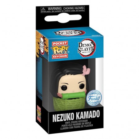 Chaveiro Funko Pop Keychain Demon Slayer: Kimetsu No Yaiba Exclusive - Kamado Nezuko (66824
