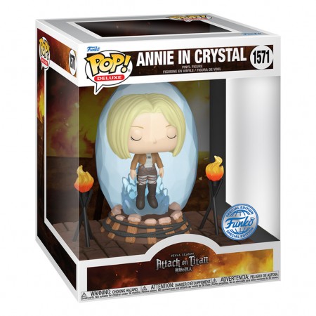 Funko Pop Deluxe Attack On Titan Exclusive - Annie In Crystal 1571