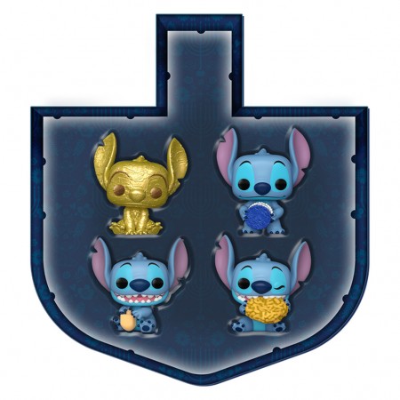 Funko Pocket Pop Disney Happy Hanukkah Stitch 4-pack
