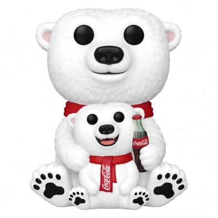 Funko Pop Ad Icons Coca-cola Polar Bear With Cub 241