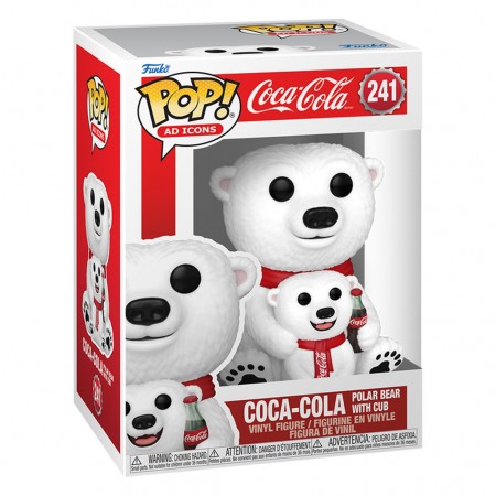 Funko Pop Ad Icons Coca-cola Polar Bear With Cub 241