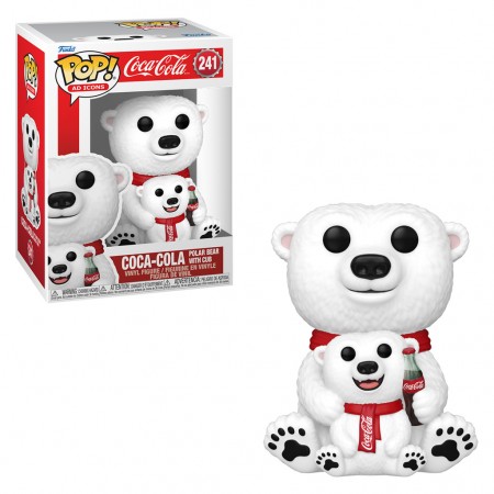 Funko Pop Ad Icons Coca-cola Polar Bear With Cub 241