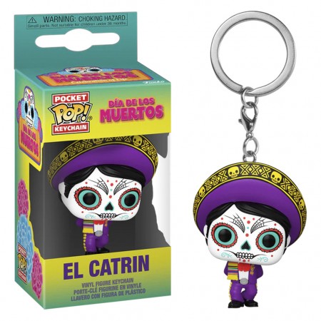 Chaveiro Funko Pop Keychain Dia de Los Muertos - El Catrin (85780)
