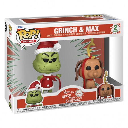 Funko Pop Deluxe How The Grinch Stole Christmas - Grinch & Max 2-pack (72505)