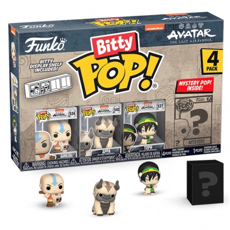 Funko Bitty Pop Avatar The Last Airbender - 4-pack (73056)