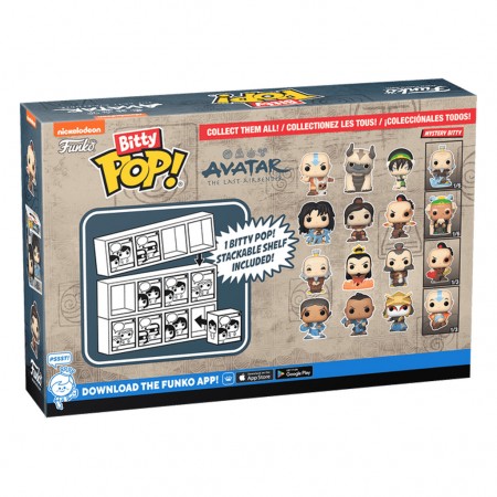 Funko Bitty Pop Avatar The Last Airbender - 4-pack (73056)