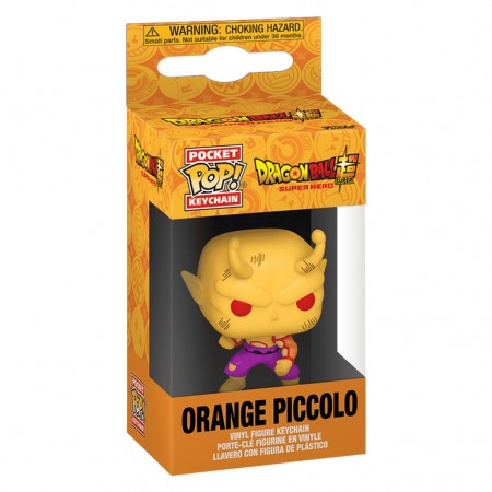 Chaveiro Funko Pop Keychain Dragon Ball Super: Super Hero - Orange Piccolo (75641)