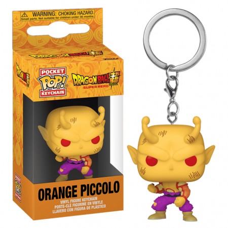 Chaveiro Funko Pop Keychain Dragon Ball Super: Super Hero - Orange Piccolo (75641)