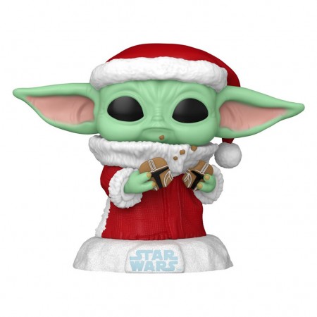 Funko Pop Star Wars: The Mandalorian Holiday - Grogu 747