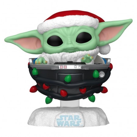 Funko Pop Star Wars: The Mandalorian Holiday - Grogu 746