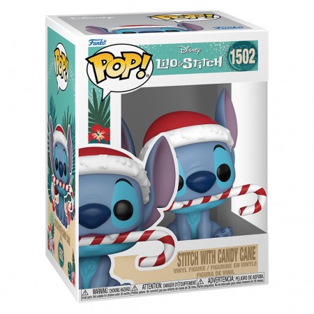 Funko Pop Disney Lilo & Stitch Holiday - Stitch With Candy Cane 1502