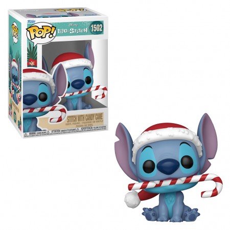 Funko Pop Disney Lilo & Stitch Holiday - Stitch With Candy Cane 1502