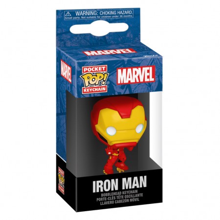 Chaveiro Funko Pop Keychain Marvel New Classics - Iron Man (82494)