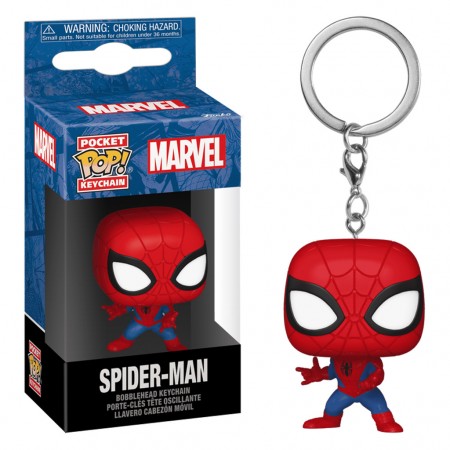 Chaveiro Funko Pop Keychain Marvel New Classics - Spider-man (82495)