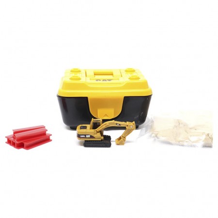 Miniatura Diecast Masters: Cat Micro 315d L Excavator & Tool Box (85961)