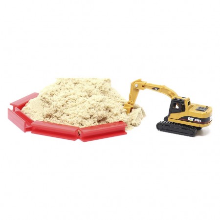 Miniatura Diecast Masters: Cat Micro 315d L Excavator & Tool Box (85961)