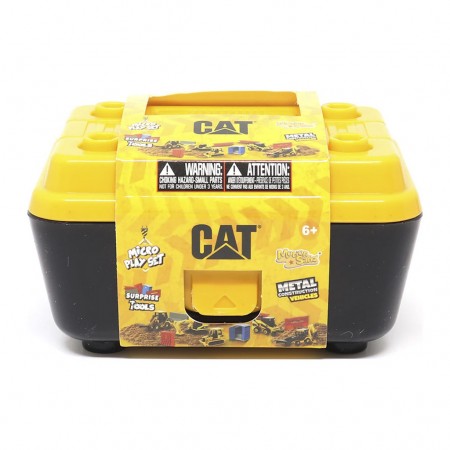Miniatura Diecast Masters: Cat Micro 315d L Excavator & Tool Box (85961)