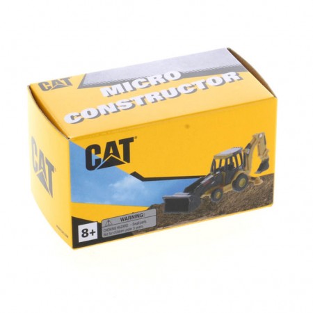 Miniatura Diecast Masters: Cat Micro Constructor 420e Backhoe Loader (85973 Cb)