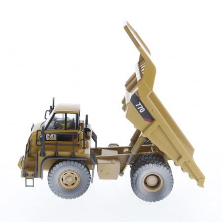 Caminho Diecast Masters: Cat 770 Off-highway Truck Weathered Series - Escala 1/50 (85756