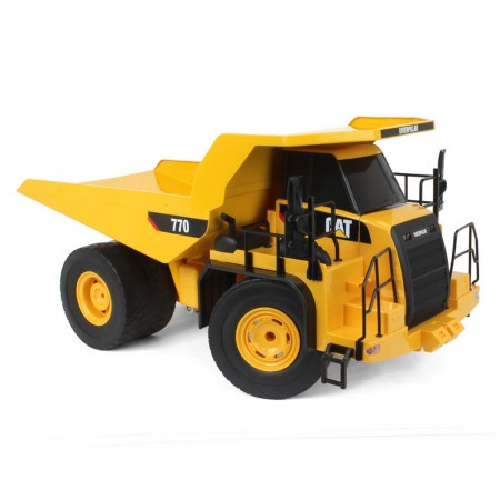 Caminho Controle Remoto Diecast Masters: Cat 770 Mining Truck - Escala 1/12 (25601)