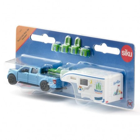 Carro Siku Ford F150 Pick-up Camper (6938)
