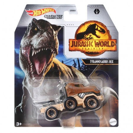 Carro Hot Wheels Character Cars Jurassic World: Dominion - Tyrannosaurus Rex (5898)