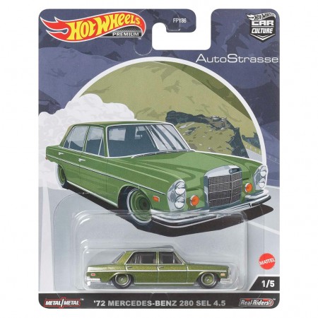 Carro Hot Wheels Premium 1/5 - '72 Mercedes-benz 280 Sel 4.5 (1827)