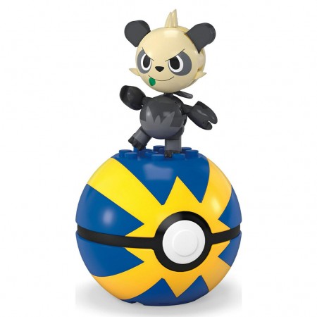 Pokebola Pokemon Mega Construx Mattel - Pancham (8974)