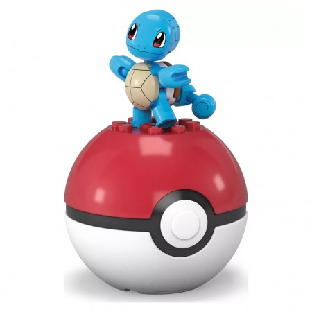 Pokebola Pokemon Mega Construx Mattel - Squirtle (0973)