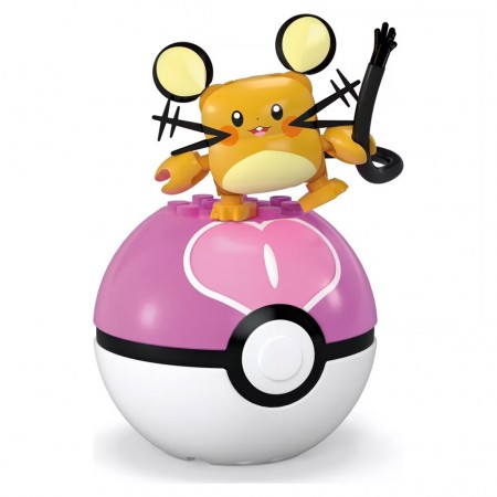 Pokebola Pokemon Mega Construx Mattel - Dedenne (8950)
