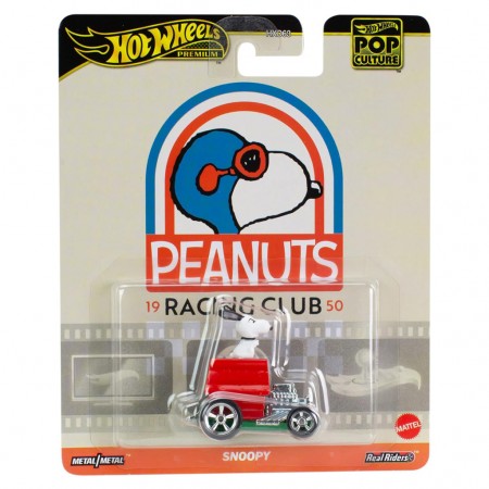 Carro Hot Wheels Premium Peanuts Racing Club - Snoopy (5400)