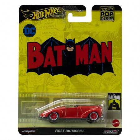 Carro Hot Wheels Premium Dc Batman - First Batmobile (5417)