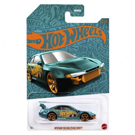 Carro Hot Wheels 56th Anniversary 2/6 - Nissan Silvia (s14) Drift (9026)