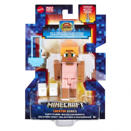 Boneco Mattel Minecraft Creator Series - Puppy Purse (2844)