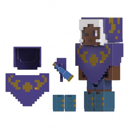 Boneco Mattel Minecraft Creator Series - Poncho Stardust (8563)