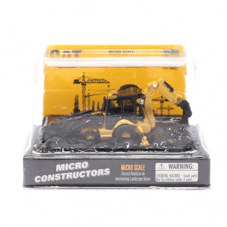 Miniatura Diecast Masters: Cat Micro 420e Backhoe Loader (44980)