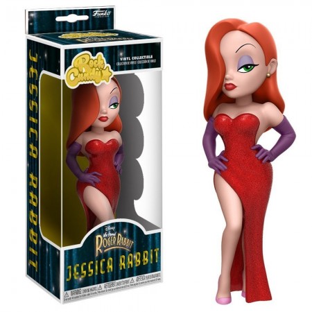 Boneco Funko Rock Candy Disney - Jessica Rabbit