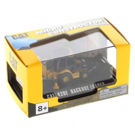 Miniatura Diecast Masters: Cat Micro 420e Backhoe Loader (85973 Db)