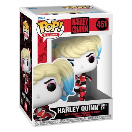 Funko Pop Heroes Harley Quinn With Bat 451