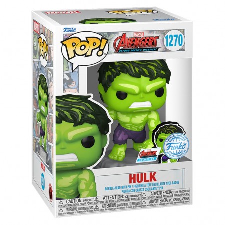 Funko Pop Marvel Avengers: A60 Exclusive - Hulk Com Pin 1270