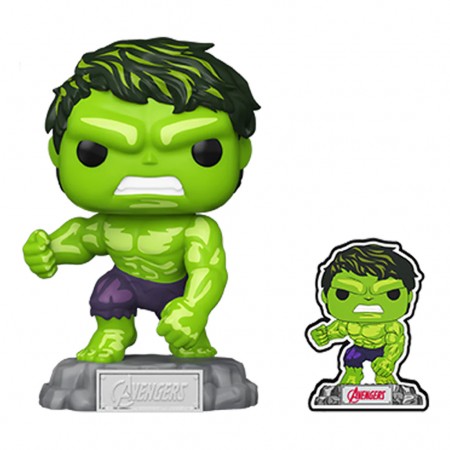 Funko Pop Marvel Avengers: A60 Exclusive - Hulk Com Pin 1270