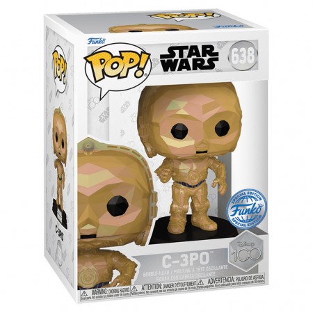 Funko Pop Disney 100th Anniversary Star Wars Exclusive - C-3p0 (facet) 638