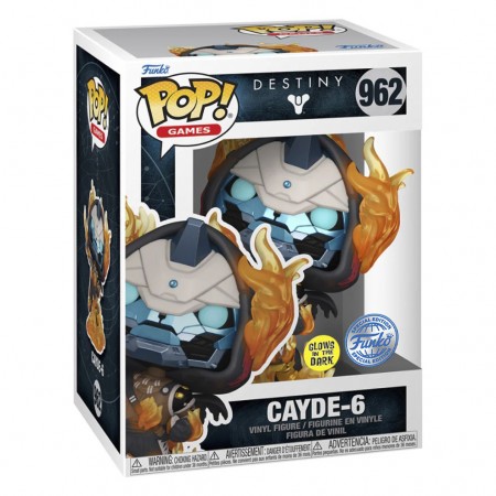 Funko Pop Games Destiny Exclusive - Cayde-6 (glows In The Dark) 962